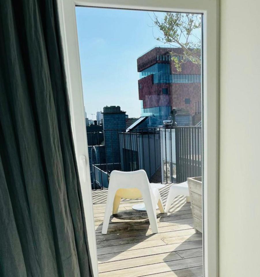 Anchor Lodge Antwerp Unique Appartment View Mas! Exteriör bild